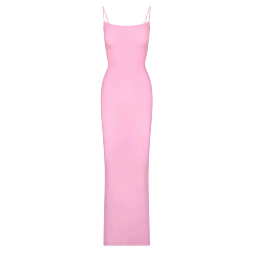 NWT & bag Skims Soft Lounge Slip Dress Cotton Candy - XXS